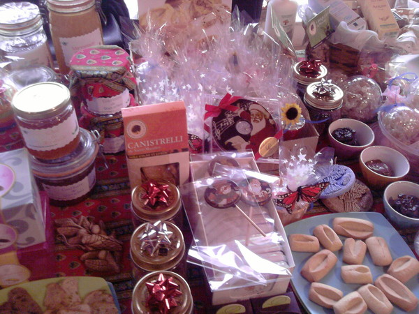Photo du stand marché de Noël Dammartin 6/12/09